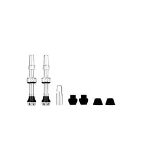 Juego Valvulas Muc-Off V2 Tubeless 44mm Plata
