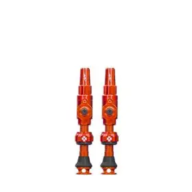 Juego Valvulas Tubeless Muc-Off Big Bore Lite 35mm Naranja