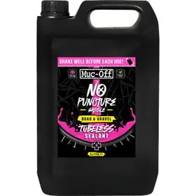 Liquido Sellante Muc-Off Tubeless Carretera/Gravel 5L Negro