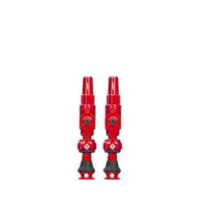Juego Valvulas Tubeless Muc-Off Big Bore Lite 30mm Rojo