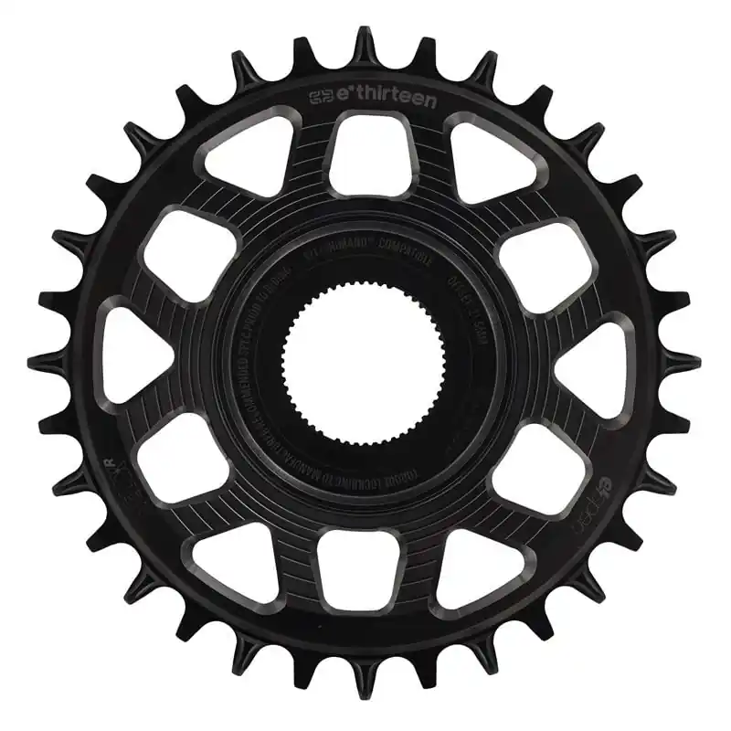 Plato E*thirteen Helix R E-Bike Shimano EP8 Direct Mount Aluminio Negro