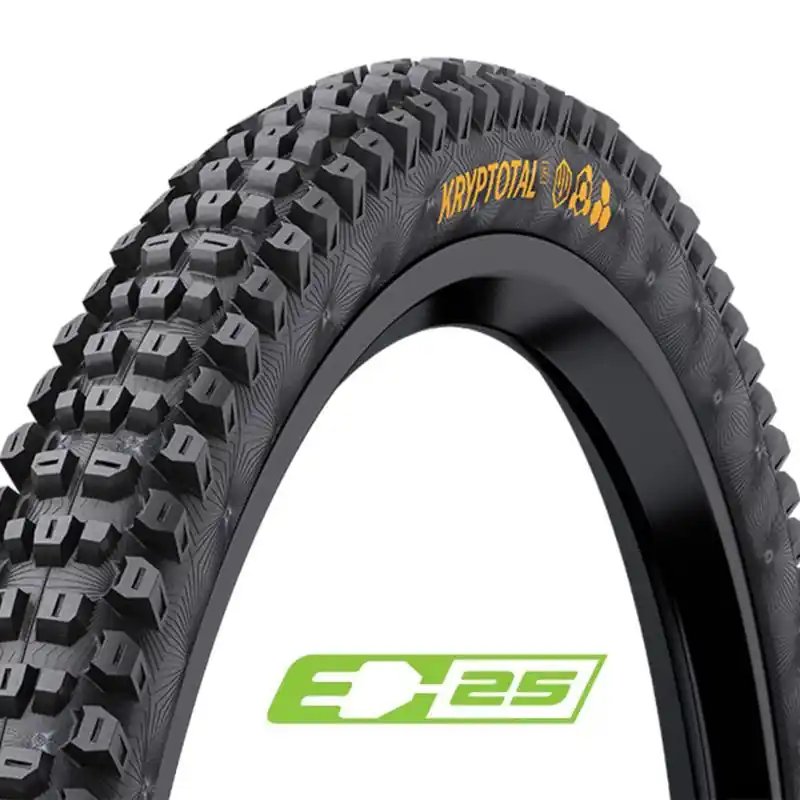 Cubierta Continental Kryptotal Trail 24X2.40 Delantera Compuesto Endurance Tubeless Ready Plegable Negro