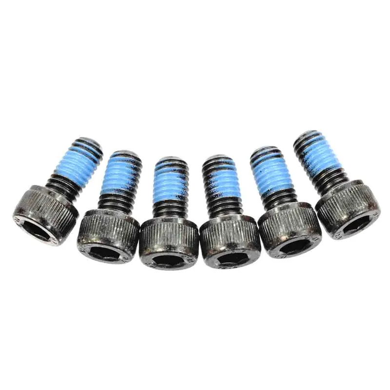 Tornillos Montaje Motor Cannondale M8x16mm 6u Negro