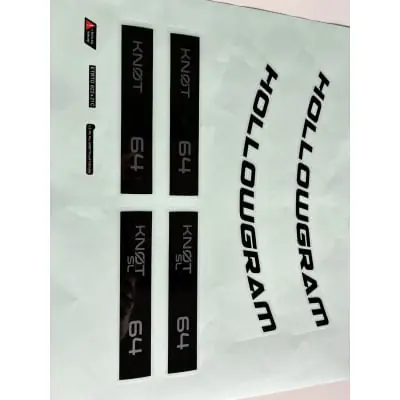 Kit Adhesivos Cannondale HG64 Knot Negro