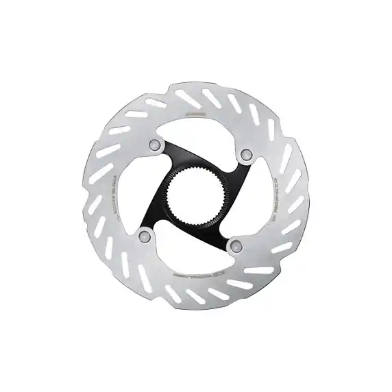 Disco Freno Shimano RT-CL700 Center Lock Ice Technologies Anillo Cierre Externo Negro/Gris