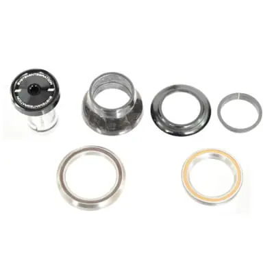 Dirección Cannondale 1 1/8 - 1 1/4 33mm OD TC Pista Negro