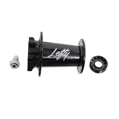 Buje Cannondale Lefty 60 24 Radios 6 Tornillos Negro