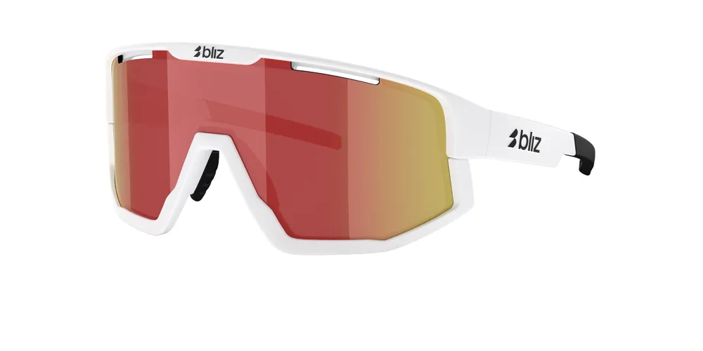 Gafas Sol Bliz Fusion/Blanco/Rojo Humo