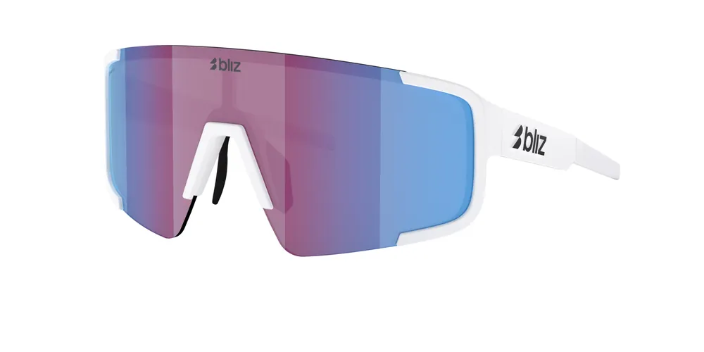 Gafas Sol Bliz P003/Blanco Mate/Rosa/Violeta Espejo Azul