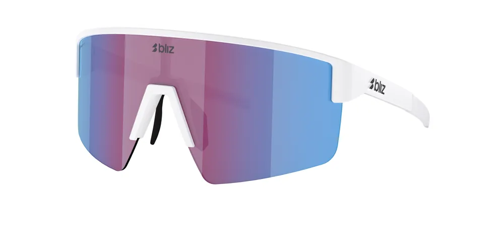Gafas Sol Bliz P004/Blanco Mate/Rosa/Violeta Espejo Azul