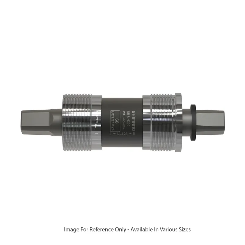 Eje Pedalier Shimano Bsa BB-UN300 Cuadradillo D-Nl Negro