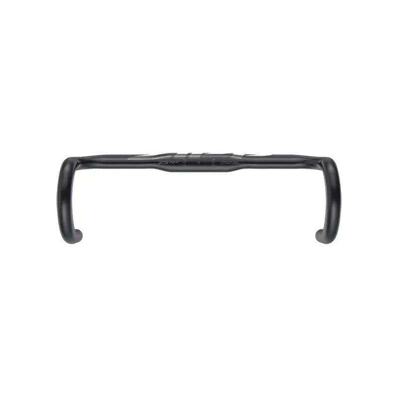 Manillar Zipp Service Course SL 80 Ergonomic 31.8 Aluminio Negro Mate Logo Brillo