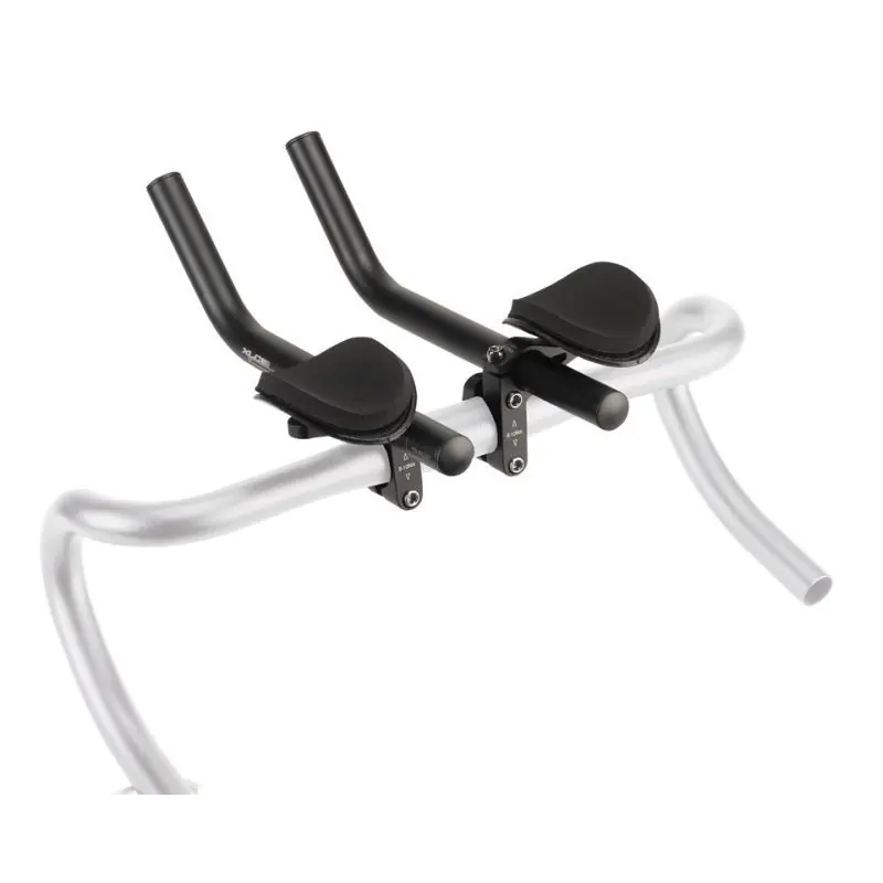 XLC HB-T04 Extensiones Manillar Triatlon 25.4-31.8 300/95mm Negro