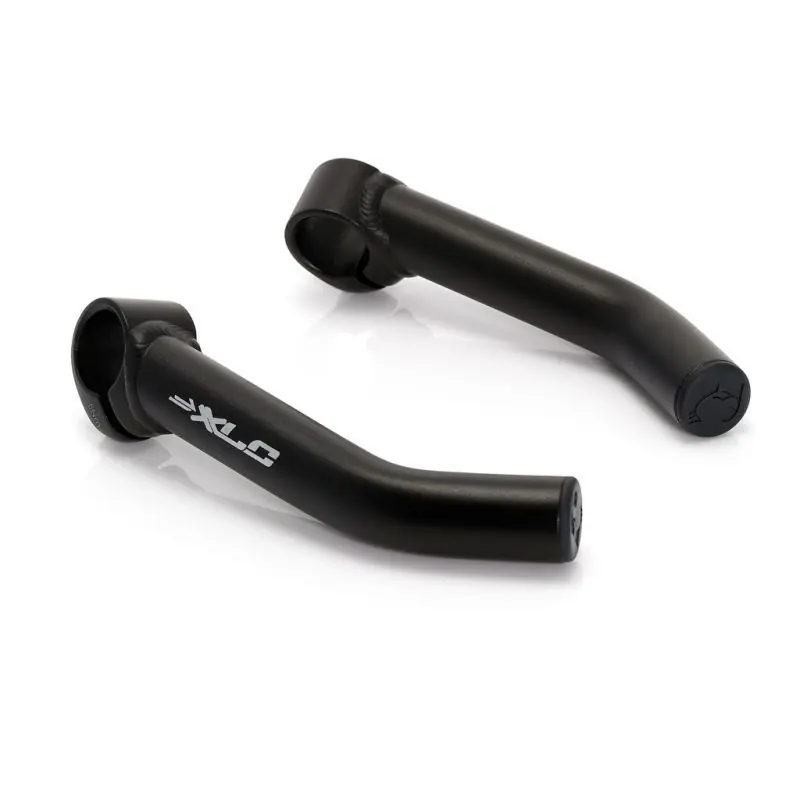 XLC BE-A01 Acoples Manillar Curvos Aluminio Negro Mate