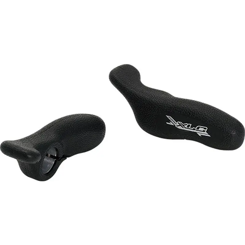 XLC BE-A08 Protesis Ergonomicas 125mm Aluminio Negro