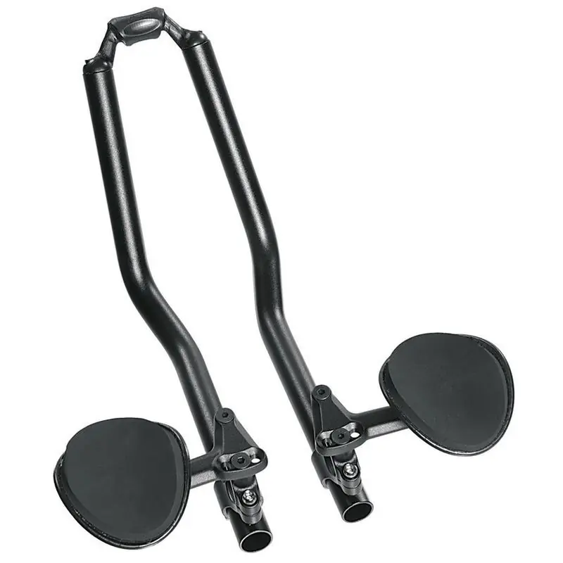 Extensiones Triathlon Ergotec Professional Aluminio 31.8 Negro