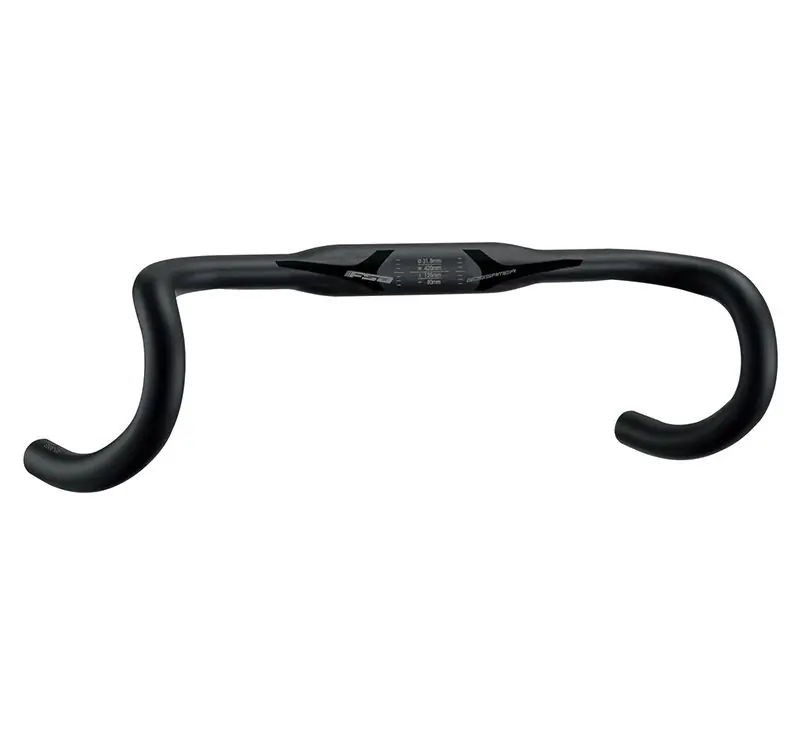 Manillar FSA Gossamer Compact 31.8 Aluminio Negro