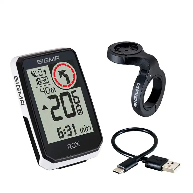 Ciclocomputador Sigma Rox 2.0 Endurance Blanco
