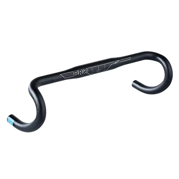Manillar Carretera PRO LT Compact Aluminio 31.8mm Negro