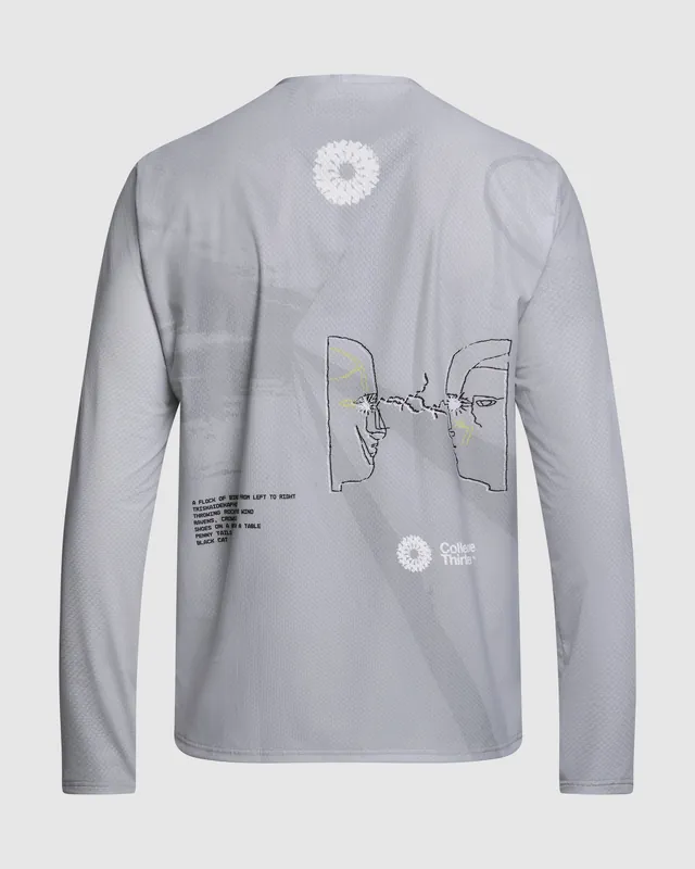 Maillot Manga Larga Assos Tactica Collective 13 LS S11 Unisex Collective Grey