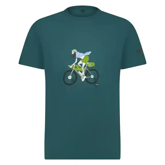 Camiseta Shimano Sentiero LTD Hombre Deep Ocean