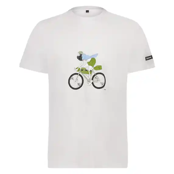 Camiseta Shimano Sentiero LTD Hombre Blanco