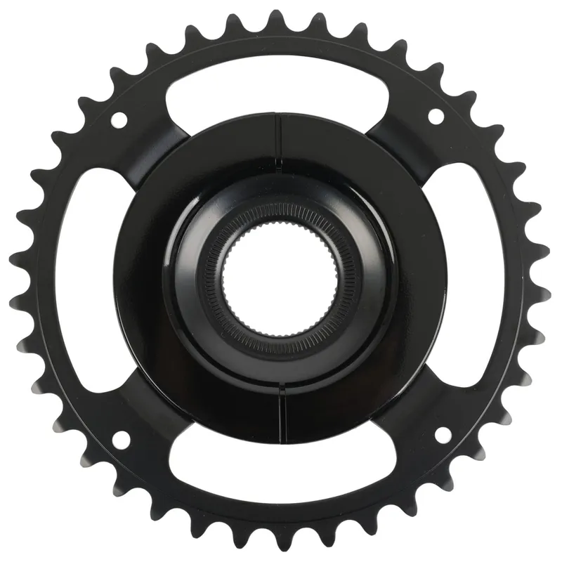 Plato Shimano Steps CR-ET600 50mm Sin Guia Cadena Plata