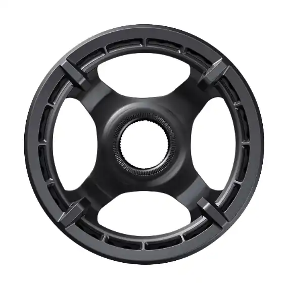 Plato Shimano Steps SM-CRE61 Guia Cadena 1x Negro