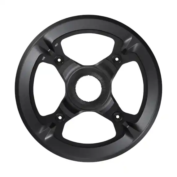 Plato Shimano Steps SM-CRE70 Guia Cadena 2x Negro