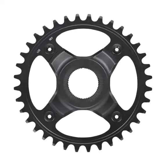 Plato Shimano Steps SM-CRE70 53mm Sin Guia Cadena Negro