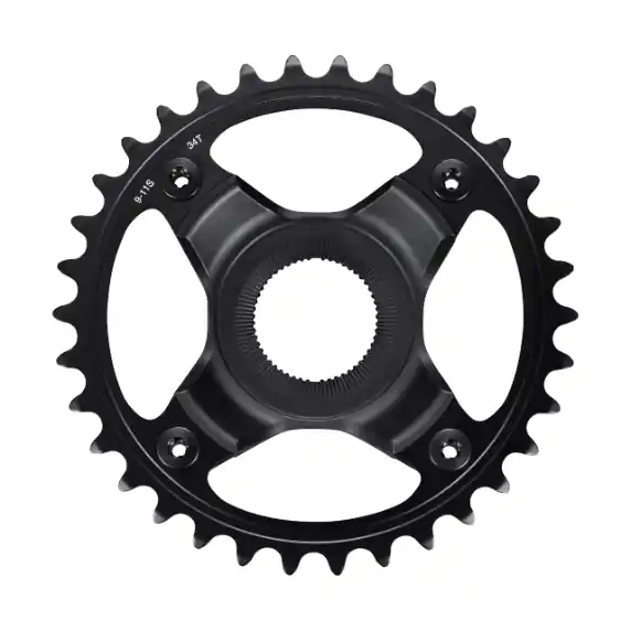 Plato Shimano Steps SM-CRE70-B 55mm Sin Guia Cadena Negro