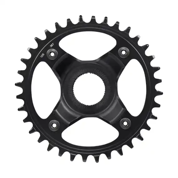 Plato Shimano Steps SM-CRE80 53mm Sin Guia Cadena Negro