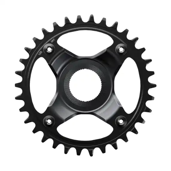 Plato Shimano Steps SM-CRE80-12-SB 56.5mm Sin Guia Cadena Negro