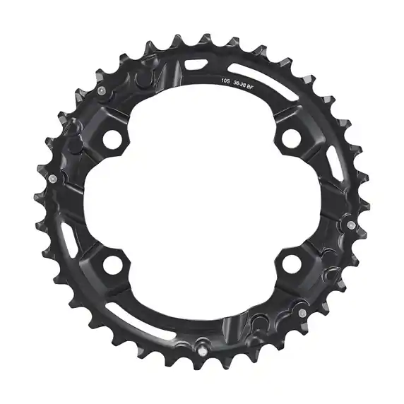 Plato Shimano Deore FC-M4100-2/FC-M4100-B2 Negro