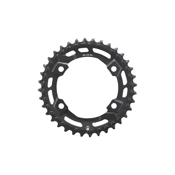 Plato Shimano Cues FC-U6000-2/FC-U6000-2B PCD 96mm Negro
