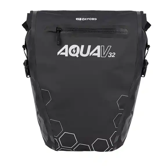 Alforja Oxford Aqua V QR Doble 16Lx2 Negro