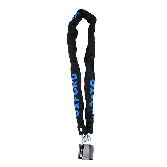 Antirrobo Cadena Oxford 6 Cadena/Candado 5x900mm Negro
