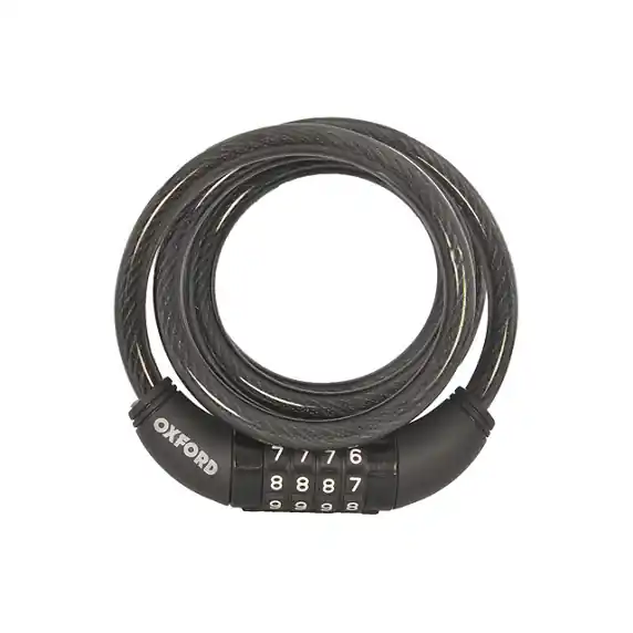 Antirrobo Cable OXC CombiCoil10 10x1500mm Negro