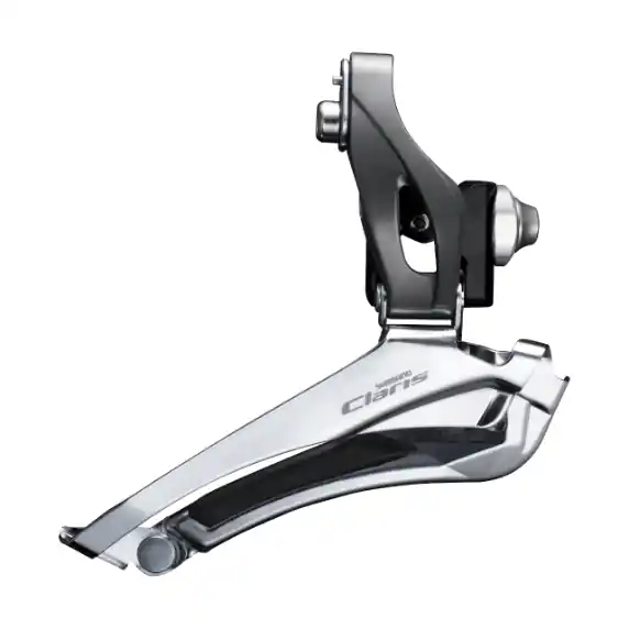 Desviador Delantero Shimano FD-R2000 Doble Soldado Negro/Plateado