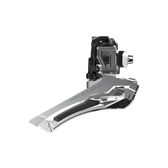 Desviador Delantero Shimano CUES FD-U6030-F Doble Down Swing Soldado Gris