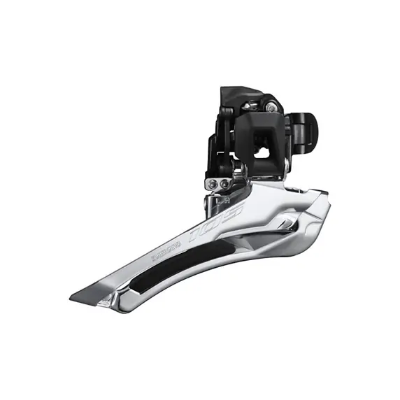Desviador Delantero Shimano 105 FD-R7100-B Doble Down Swing Tipo Banda L 12v Gris
