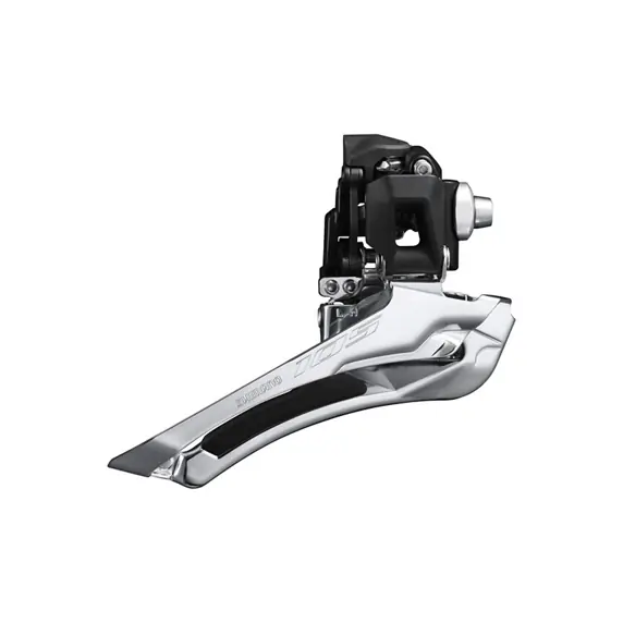 Desviador Delantero Shimano 105 FD-R7100-F Doble Down Swing Soldado 12v Gris