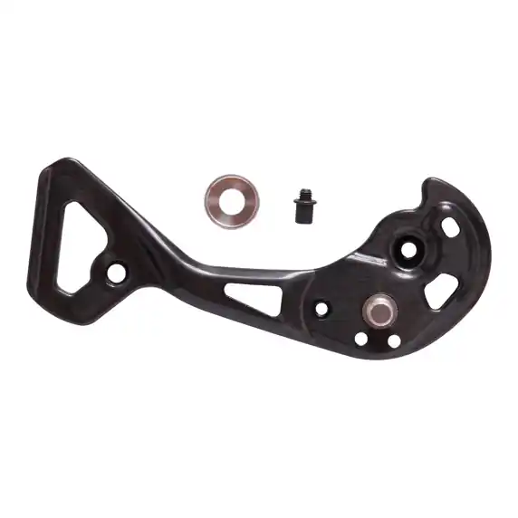 Conjunto Placa Exterior Shimano RD-M9000 GS Negro/Gris