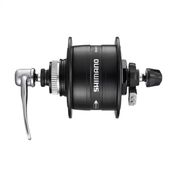 Buje Dinamo Shimano DH-3D37 6V/3W QR 100/36 Negro