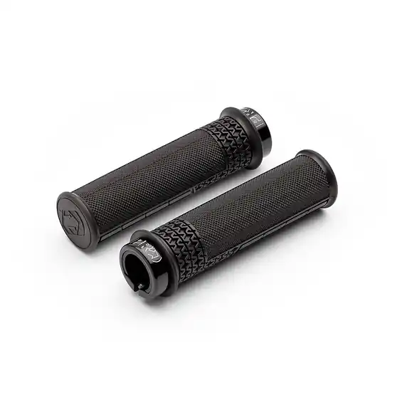 Puños PRO MoonDust Team Lock-On 32mm 138mm Negro