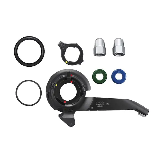 Componentes Buje Interno Shimano Alfine SM-S700 Freno Disco Center Lock Negro/Gris