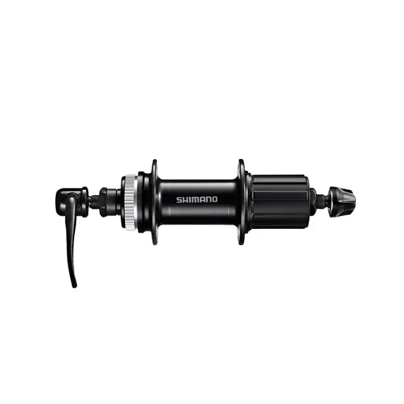 Buje Trasero Shimano FH-QC300-HM Freno Disco Center Lock 8/11v 135/32 Negro