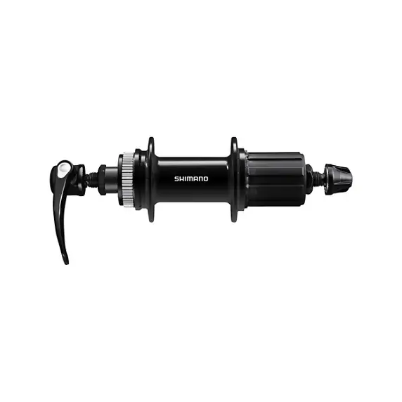 Buje Trasero Shimano FH-QC400-HM Freno Disco Center Lock 8/11v 135/36 Negro