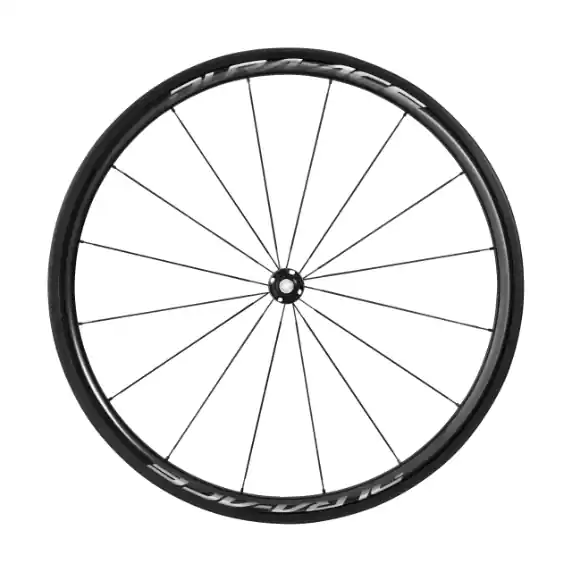Rueda Delantera Shimano Dura-Ace WH-R9100-C40-TU-F 10/11v Freno Llanta Negro