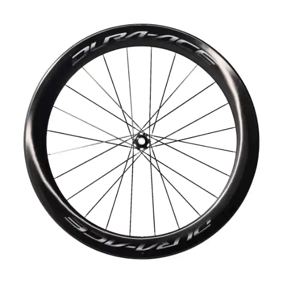 Rueda Delantera Shimano Dura-Ace WH-R9170-C60-TU-F12 Freno Disco Center Lock Negro
